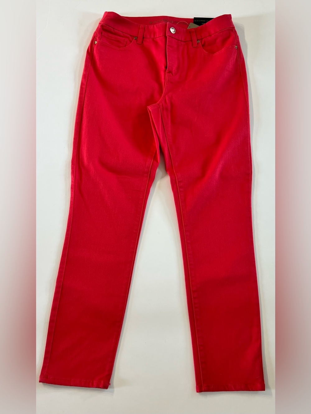 Chico's So Slimming Girlfriend Ankle Jeans Size 0  Small 4 Malibu Punch New!